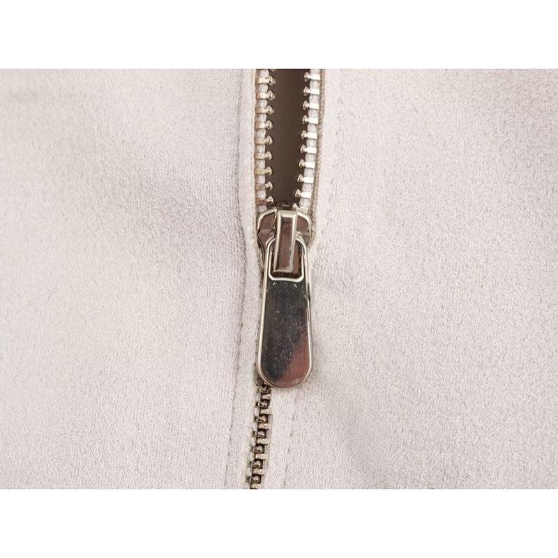 Kaslead New Arrival Women's Clothing Fashion Style Fashion Suede Texture Effect Jacket Outwear 4968201
