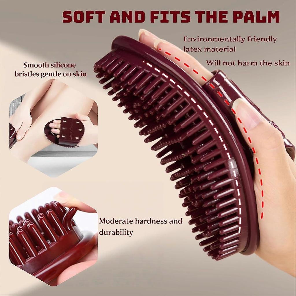 Meridian Brush Massage, Beauty Salon Professional Custom Meridian Brush, Full Body Relaxation Tools,Combine Comfort and functionality to Provide a spa