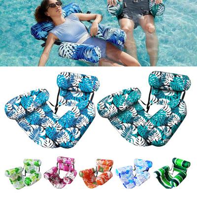 Flotadores Inflables para Piscina para Adultos, Silla Lounge Flotante de PVC Engrosado, Flotadores Tubulares Inflables para Piscina, Lago, Playa Fiesta de Verano