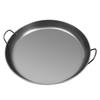 Wrought Iron Flat Griddle Pancake Pan - 40CM, 2-Piece Set