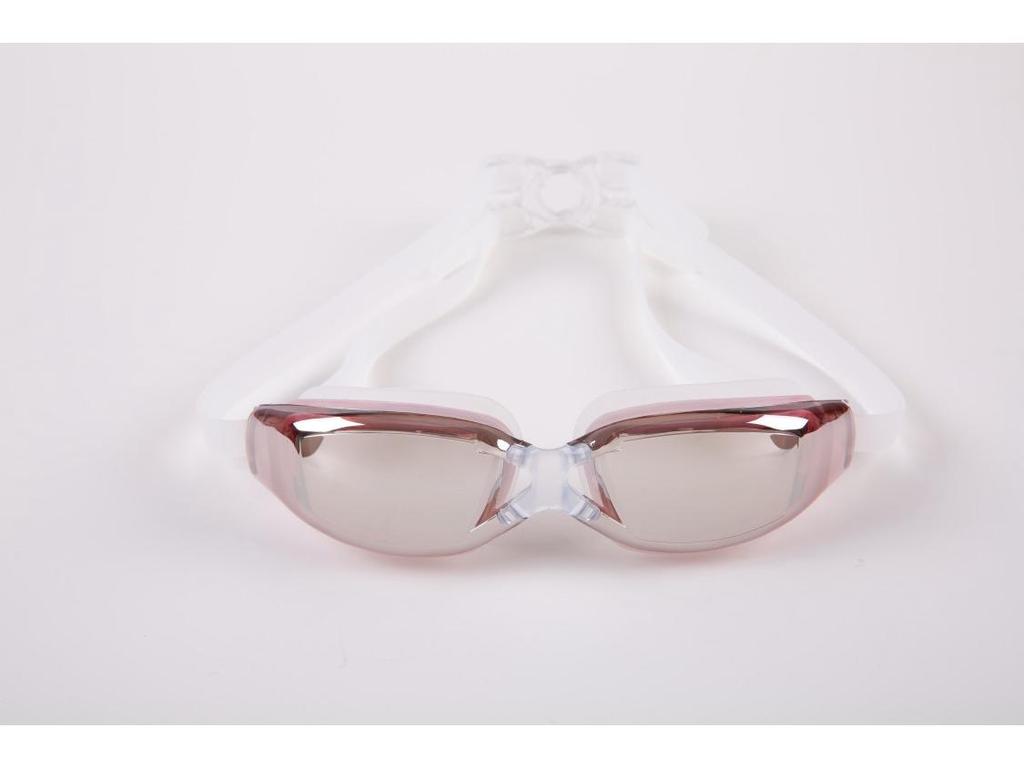 Antibeschlag-Schwimmbrille für Myopie-Rennen aus Silikon für Erwachsene