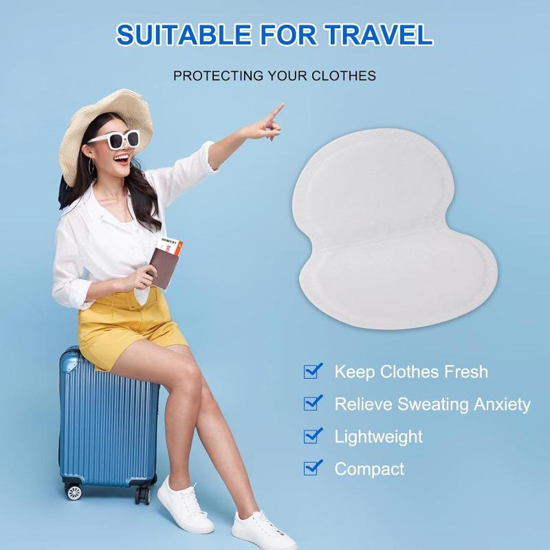 Unisex Underarm Sweat Pads Summer Underarm Pads Underarm Antiperspirant Patch Sweat Breathable Absorbent Pad Personal Care