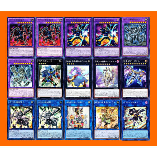 

[Full-scale Construction] Ancient Gear Deck Antique Gear Deck Gear Gigant x Ancient Gear Battle Clockwork Knight SP Little Knight 55 Cards