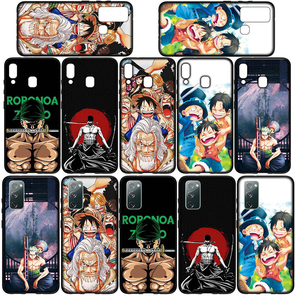 Phone Case for iPhone 17 15 16 Plus Redmi Note 14 12 11 13 Pro Max Huawei P30 P20 Lite OPPO A60 A40 A80 A18 Comics Luffy One Piece Roronoa Zoro Cover