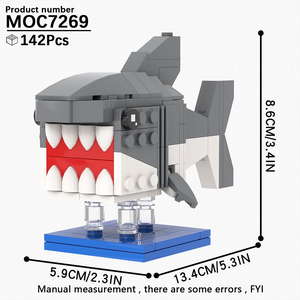 MOOXI Animal Series MOC Brick Panda Tiger Cat BrickHeaded Ser Model Adultes Building Block Kids Education Toys For Children Gift