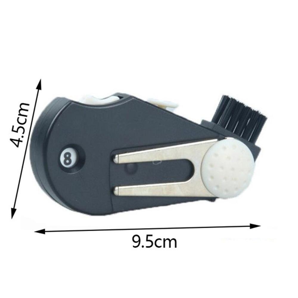 Switchblade Tool with Brush Golf Pitch Accessories Green Fork Golf Divot Repair Tool Score Counter