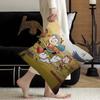 H-Hilda Cartoon Girl Pillowcase Toon Gift Cushion Cover Bedroom Home Sofa Chair Seat Decor Pillow Case
