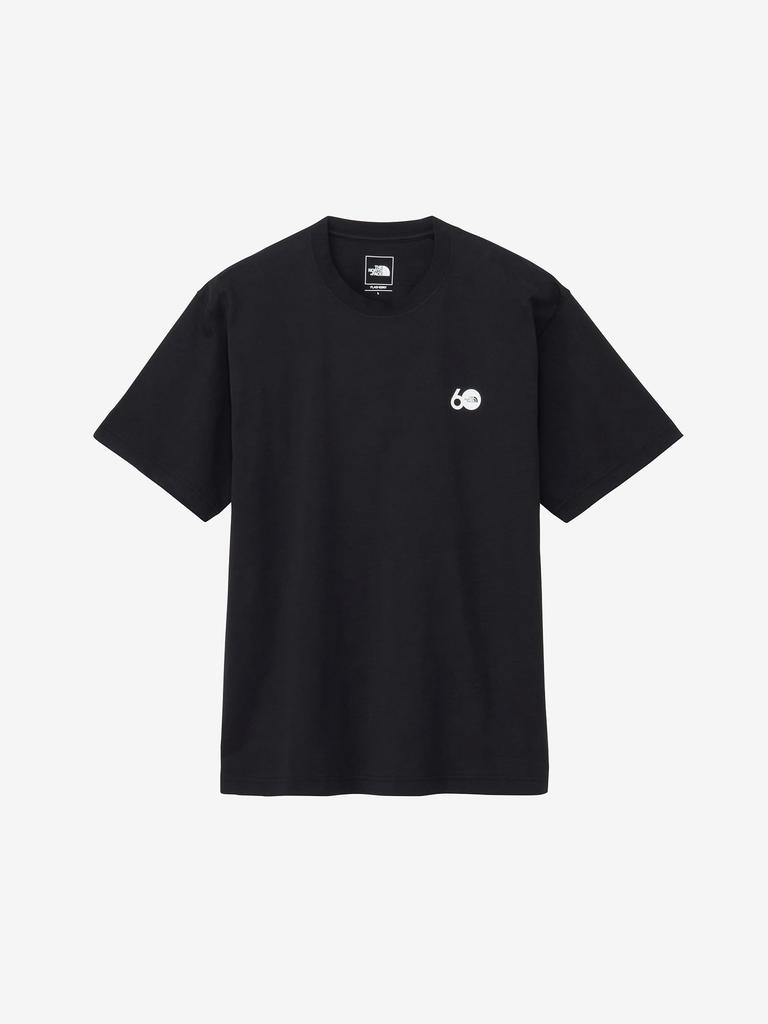 North Cut and Sew 60th Graphic Logo Tee Black L [The Face] Short-Sleeve T-Shirt S/S