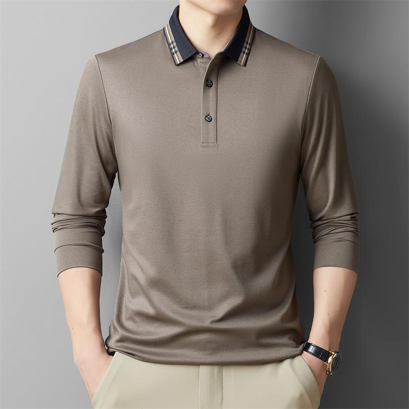 Осенняя мужская футболка с длинным рукавом — фото 3