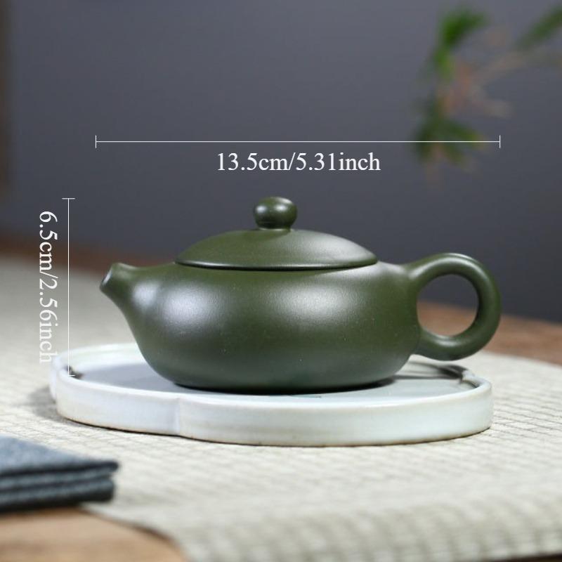 

180ml Chinese Yixing Purple Clay Teapot Handmade Small Capacity Xishi Tea Pot Ball Hole Filter Zisha Tea Set Beauty Kettle