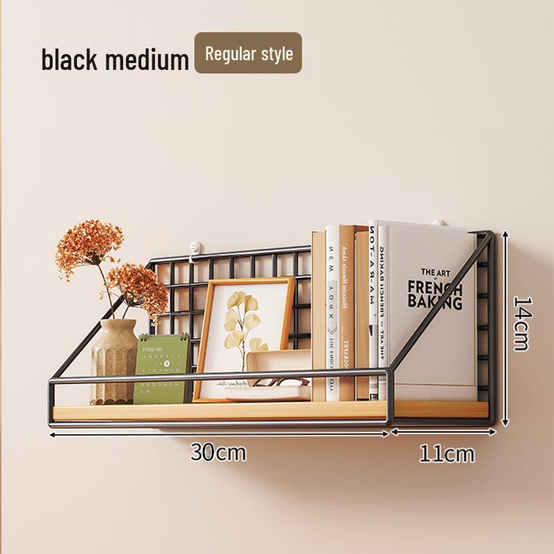 Punch-Free Wall-Mounted Bedside Storage Rack