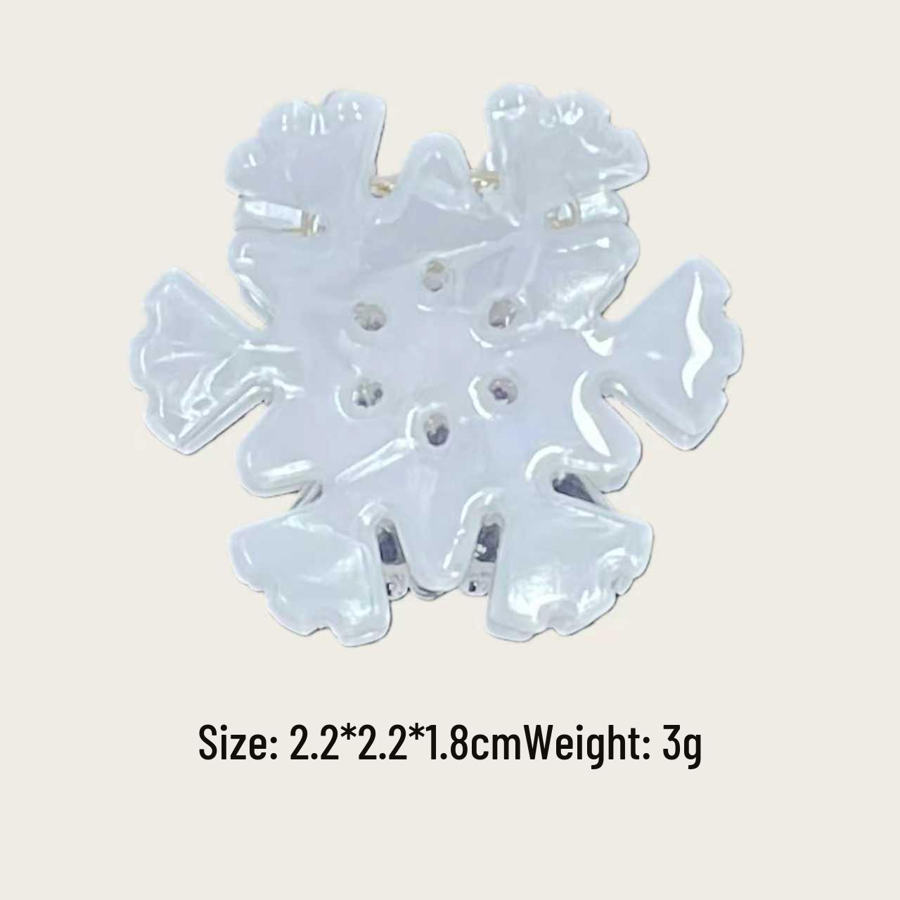 Gingerbread Man Christmas Cartoon Shark Hair Clip