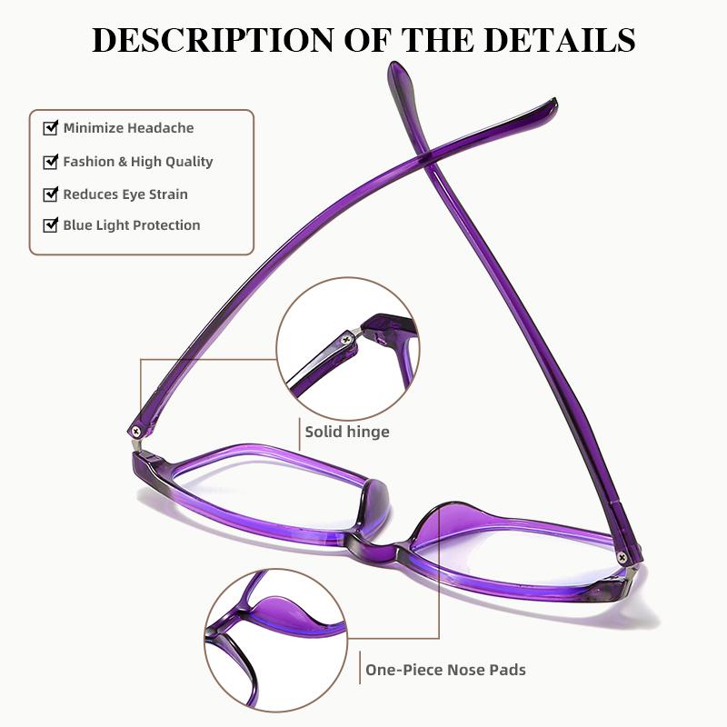Ultra-light reading glasses with high-quality classic small frames can be worn daily to enhance the shape of the face