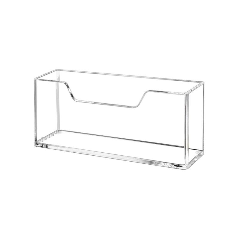 Clear Dining Table Towel Stand With Nonslip Base For Home And Restaurant Use Transparent Tabletop Napkin Holder