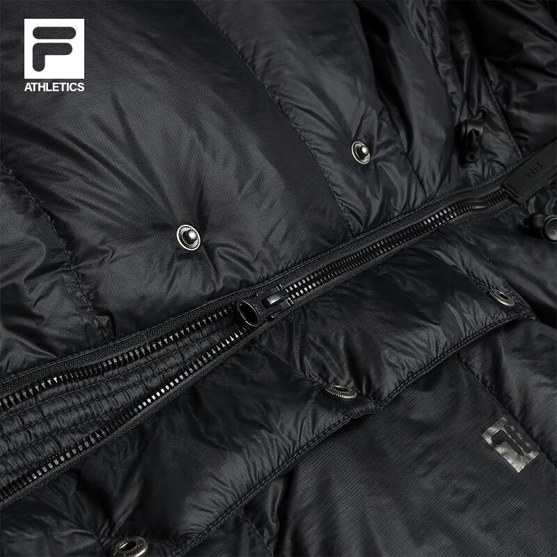 FILA Women's RGB Hooded Loose Fit Down Jacket
