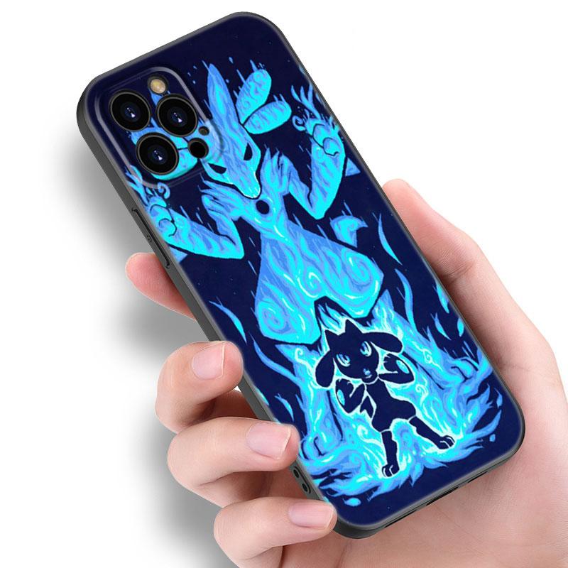 

Крутой черный силиконовый чехол для телефона P-Pokemon P-Pikachu для Apple iPhone 12 13 Mini 11 14 15 Pro Max 7 8 Plus X XR XS SE 2020 2022 iPhone 12 Mini