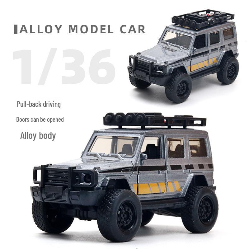 

Игрушечная модель внедорожника из сплава 12 см с функцией игрового автомата с клешней - Открывающиеся двери, Идеальный подарок для детей