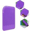 Space Saving Curling Iron Mat Hollow Wrap Professional Silicone Heat Resistant