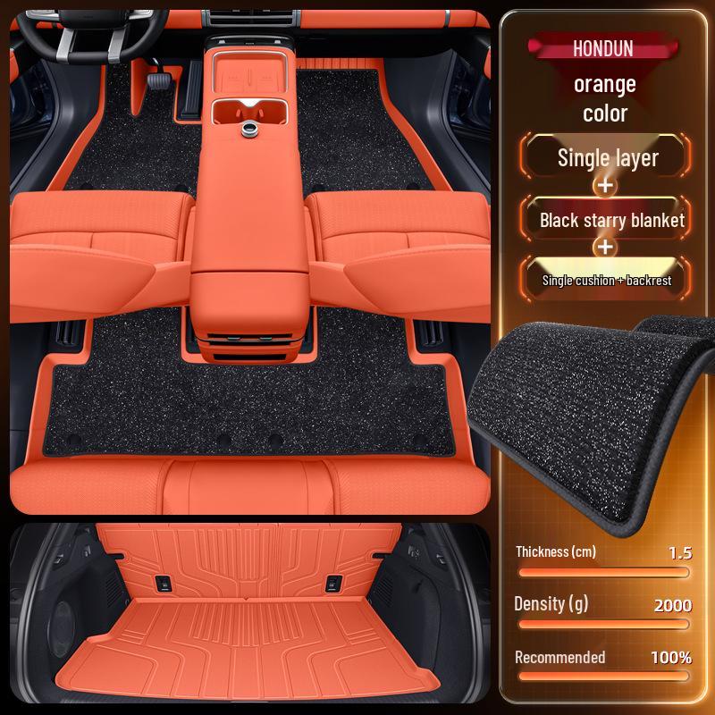 BYD Leopard Titanium 7 TPE Floor Mats 2025 - Complete Interior Car Mat Set