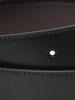 EMPORIO ARMANI Men's Belt, Grain Leather, Logo, Pin Buckle Belt, EAEM7172AF29130, Navy115cm [Used]