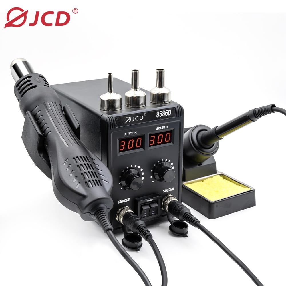 8898 Soldering Station  2 in 1 Digital Display Hot Air Gun Solder Iron Welding Rework For Cell-Phone BGA SMD PCB IC Repair Tools