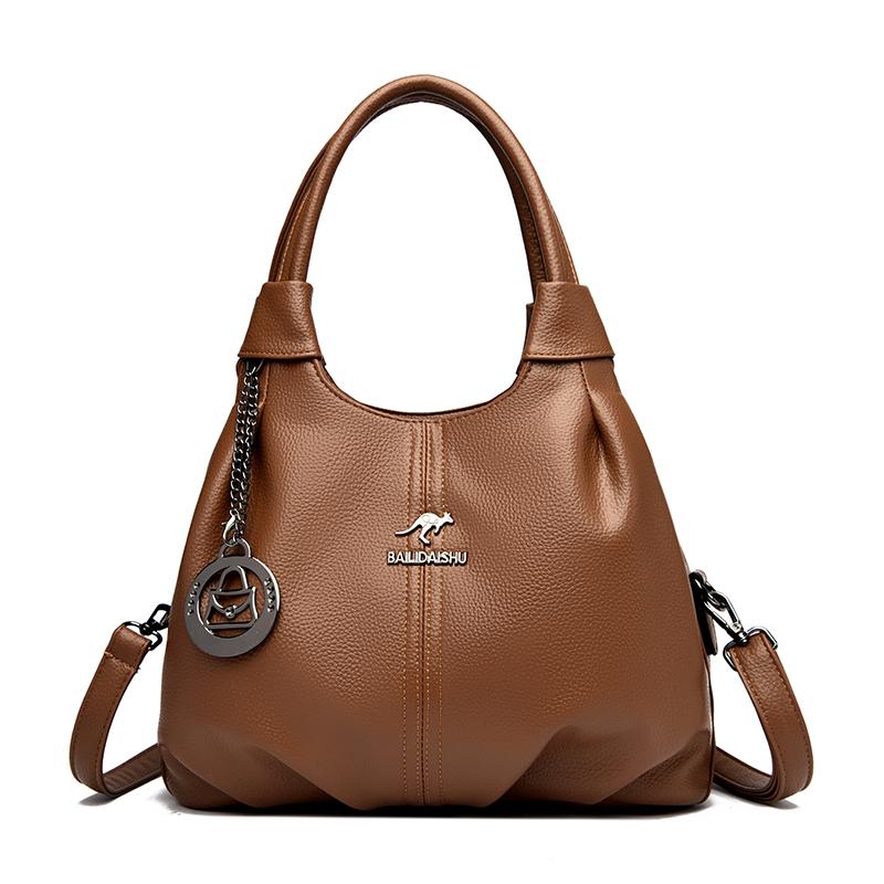 Genuine High Quality Leather Handbag Brand Women Shoulder Crossbody bags for Designer Female Messenger Bags Fashion Luxury Tote