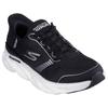 Skechers Go Series Soft Comfortable Low Top Running Shoes Women Sneaker Black 129505-BKW