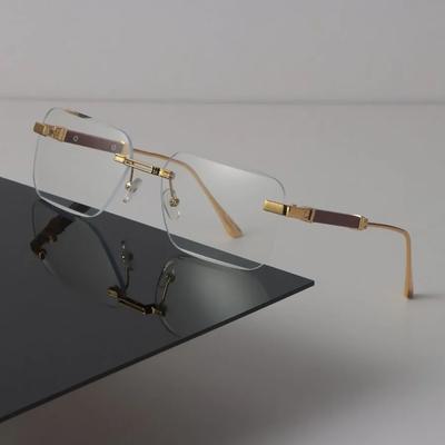 Luxury Square Frame Eyeglass Women Men Minimalist Transparent Glasses Cool Clear Lens Frame Glasses Oculos