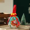 Storage Bag Candy Snack Gift Bag with Handle Christmas Candy Bag  Outdoor Christmas