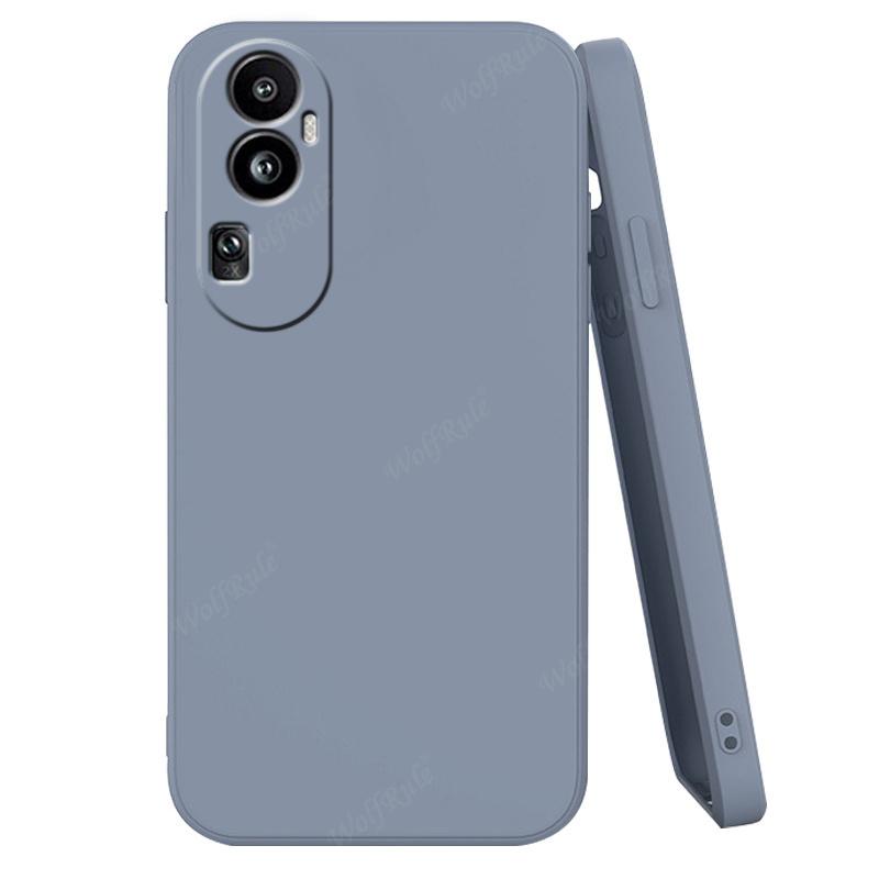 For Reno 10 Case Cover OPPO Reno 10 Capa Liquid Silicone Phone Bumper New Back Shockproof TPU Soft Cover Reno 10 Pro Plus Fundas