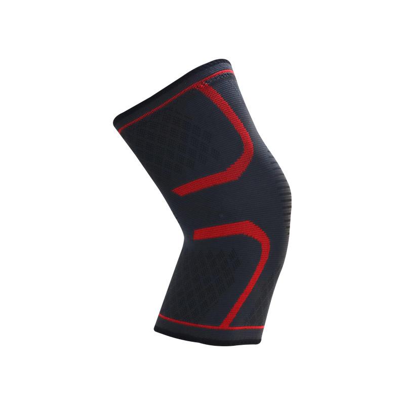 Ginocchiere Sportive Singola Confezione Pallacanestro Corsa Fitness Lavorate a Maglia in Nylon Attrezzatura Protettiva Lavorata a Maglia Equitazione Outdoor Alpinismo Ginocchiere