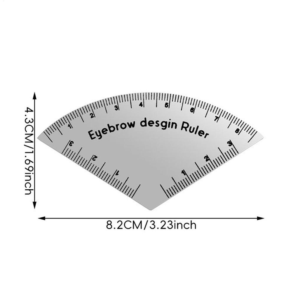 Eyebrow Ruler Fast Drawing Eyebrow Desgin Ruler Microblading Mapping Tool Shaping Permanent Makeup Drawing Guide Ruler Supplies