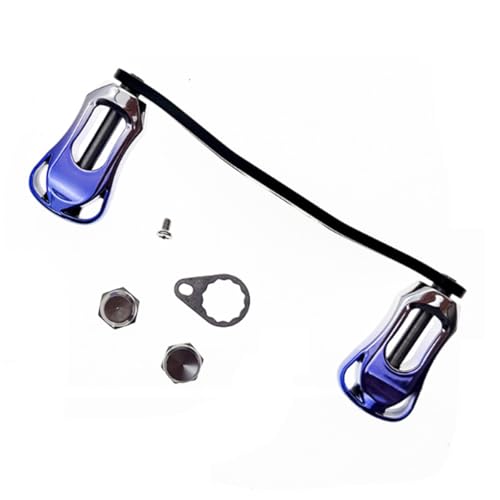 azumafy Baitcasting Reel Handle for Fishing (Blue)