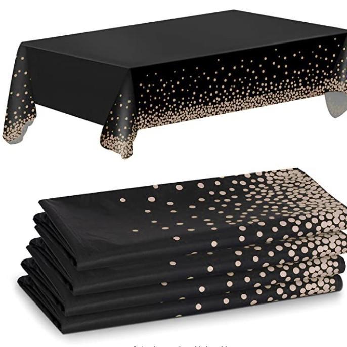 Disposable PEVA Cartoon Balloon Tablecloth - Oil-Proof, Thickened for Birthdays & Kindergarten Parties