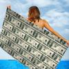 Creative USA Dollar Towel Microfiber Beach Towel Absorbent Quick dry Soft Yoga Swimming Resort Mountain Climbing Towel