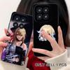 HSR Serval Matte TPU Mobile Phone Case for Xiaomi 15 14 13 12 Mi 11 T Ultra Lite Pro S X 5G Colorful Printing Cover