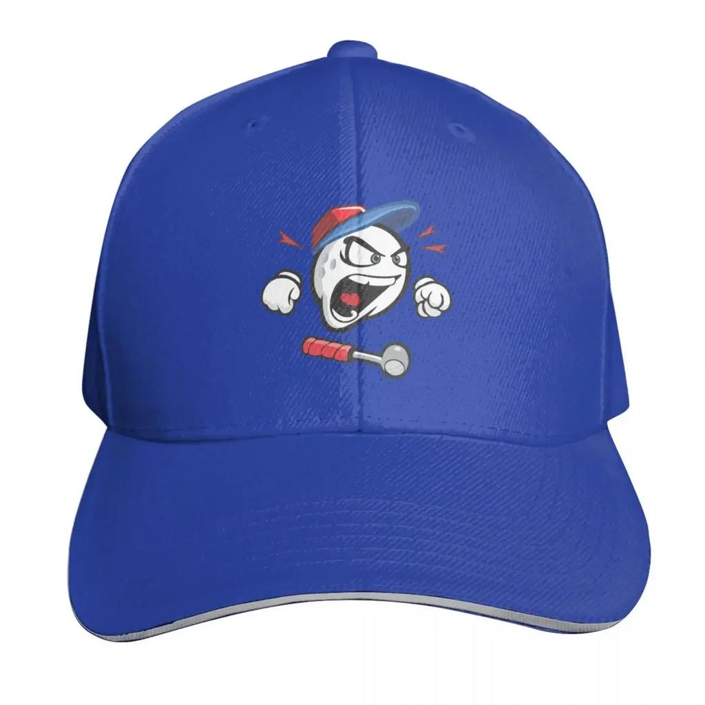 Angry Golfer Baseball Cap Big Size Hat tactical cap party Hat Boy Womens