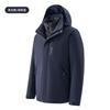 2026 3-in-1 Detachable Winter Ski Jacket With Down Insulation Men Women Waterproof Hooded Outdoor Shell