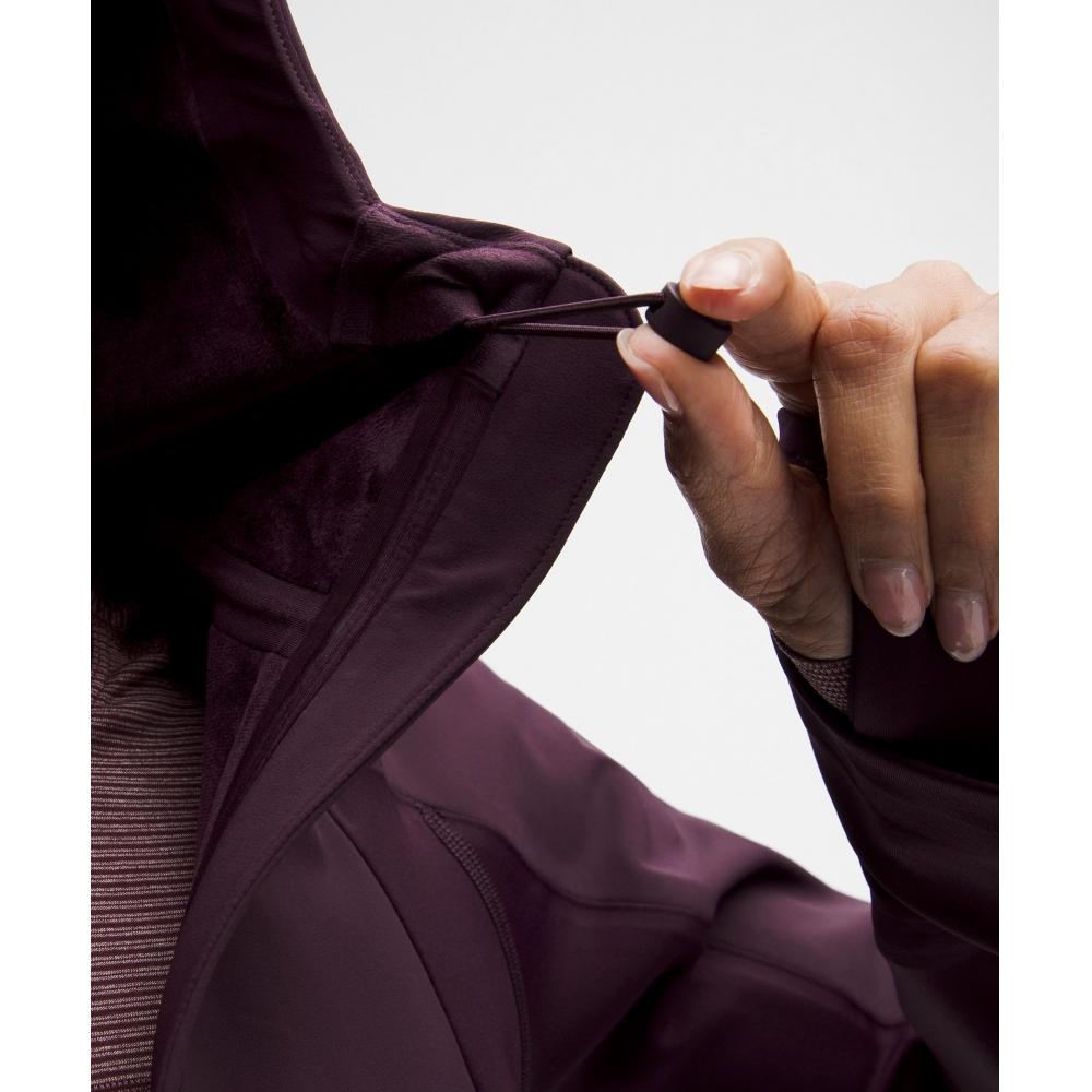 Lululemon Women S croSS Chill Performance Jacket Black Plum