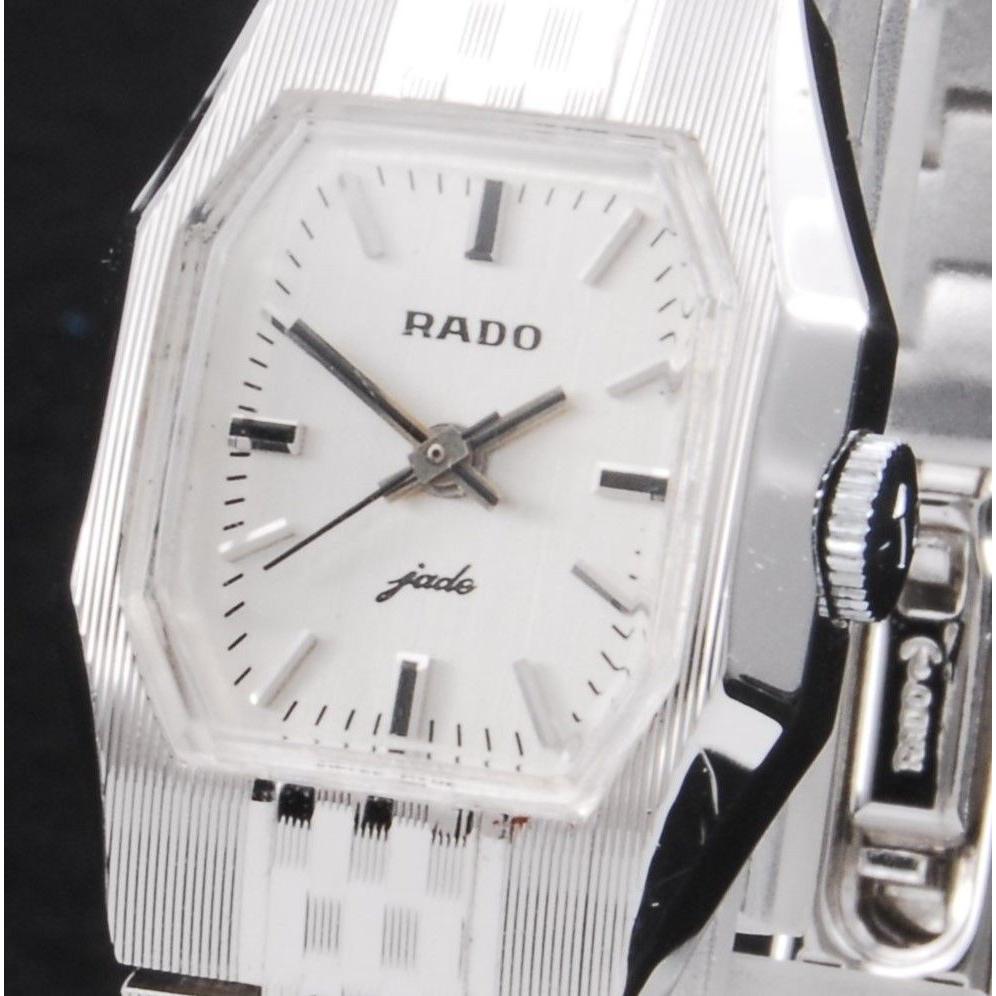 Used RADO jade manual winding 17 jewels 24h operation good power reserve manual winding operation