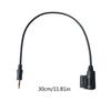 Car 3.5mm AMI to AUX Microphone MP3 Music Adapters