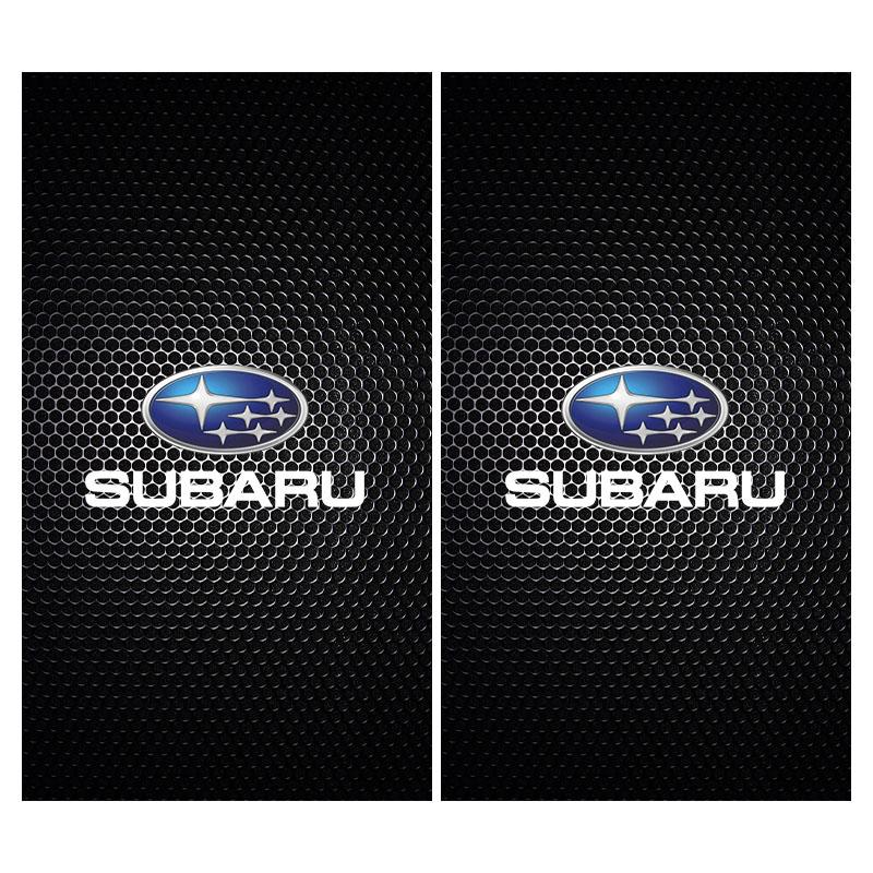 

Наклейка на центральную стойку эмблемы автомобиля Декоративные наклейки на двери автомобиля Для Subaru Outback Crosstrek XV Forester BRZ Legacy Impreza WRX 2006 STI Ascent 2pcs чёрный