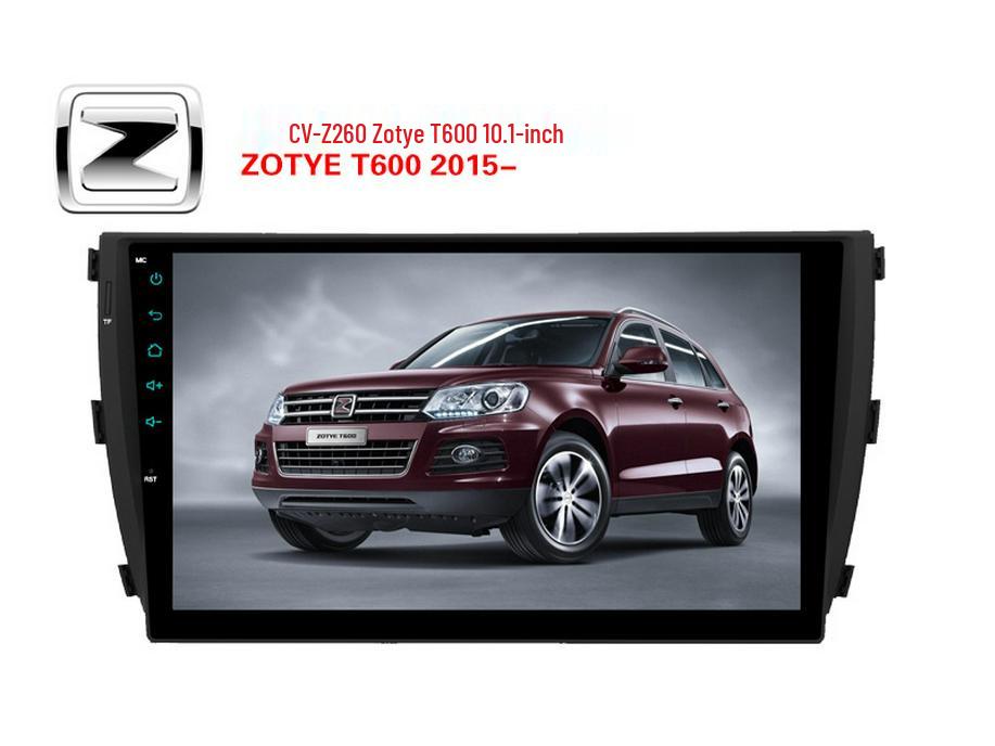 10.1-inch GPS Nav Bluetooth Radio AHD Reversing Camera for Zotye T600