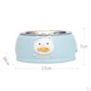 Dog Bowl Stainless Steel Bowls with Anti-Skid Rubber Base or water Dish for Puppy Cat and Kitten
