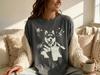 Lustiges Husky Eiskaffee Sommer Komfortfarben T-Shirt: Perfektes Geschenk für Siberian Husky Hundemama Papa - Husky Besitzer T-Shirt, Vintage Husky Liebhaber Meme