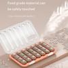 Portable 21/28 Grids Weekly Pill Box Medicine Dispenser Tablet Organizer Storage Boxes 7 Days Compartment Pill Case Container