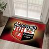 Brentford Football Design Crystal Velvet Carpet Cozy Non?Slip Printed Rug For Bedroom Living Room Entrance