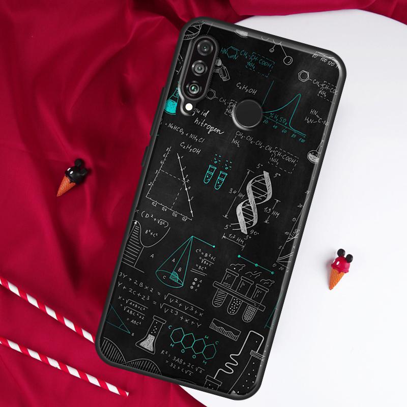 Science Biology Chemistry For Huawei Nova 8i 7i 11i 12i 12s 9 10 SE Y90 Y60 Y70 Y72 Y61 Y91 P30 P40 Lite P60 Pro Case