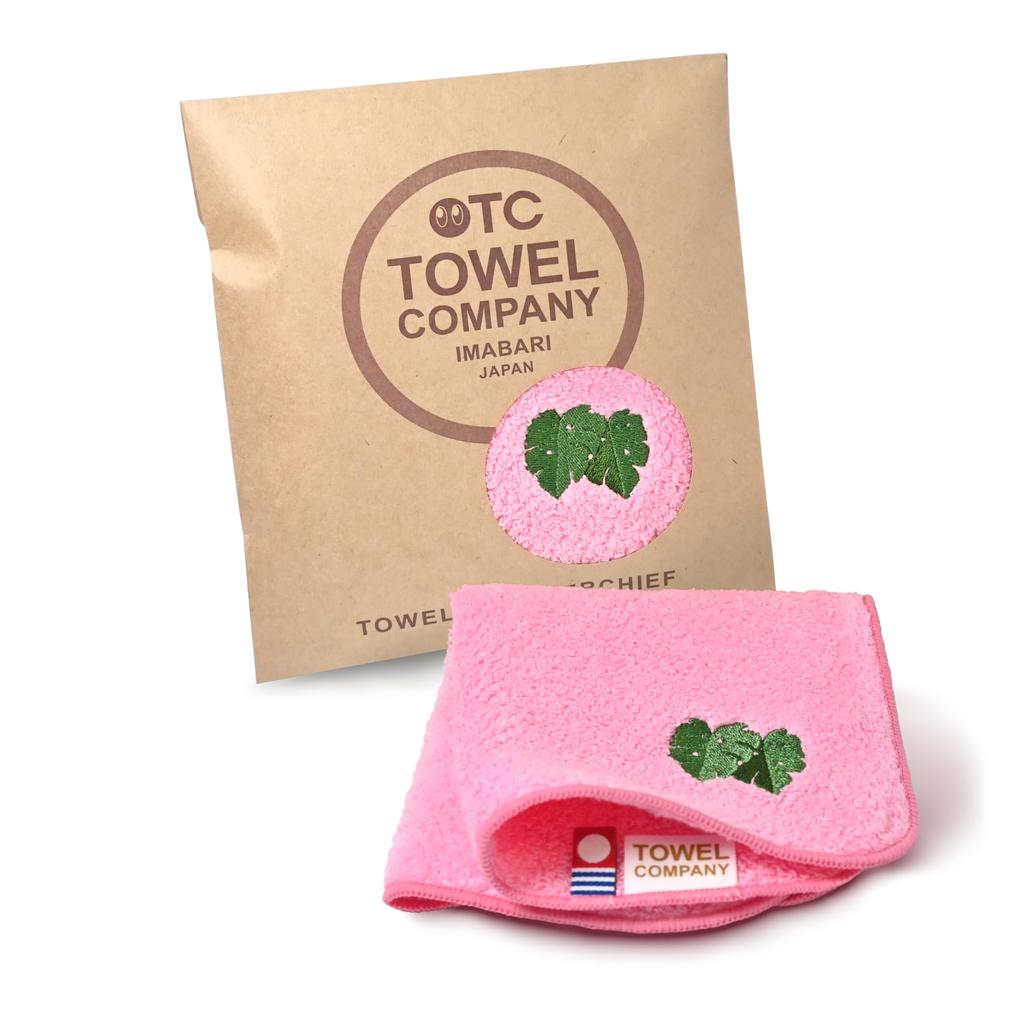 TOWEL COMPANY Imabari Havlu Mendil [13 Çeşit] 22x22cm Hediye Nakışlı Çiçekli Botanik Bahçesi