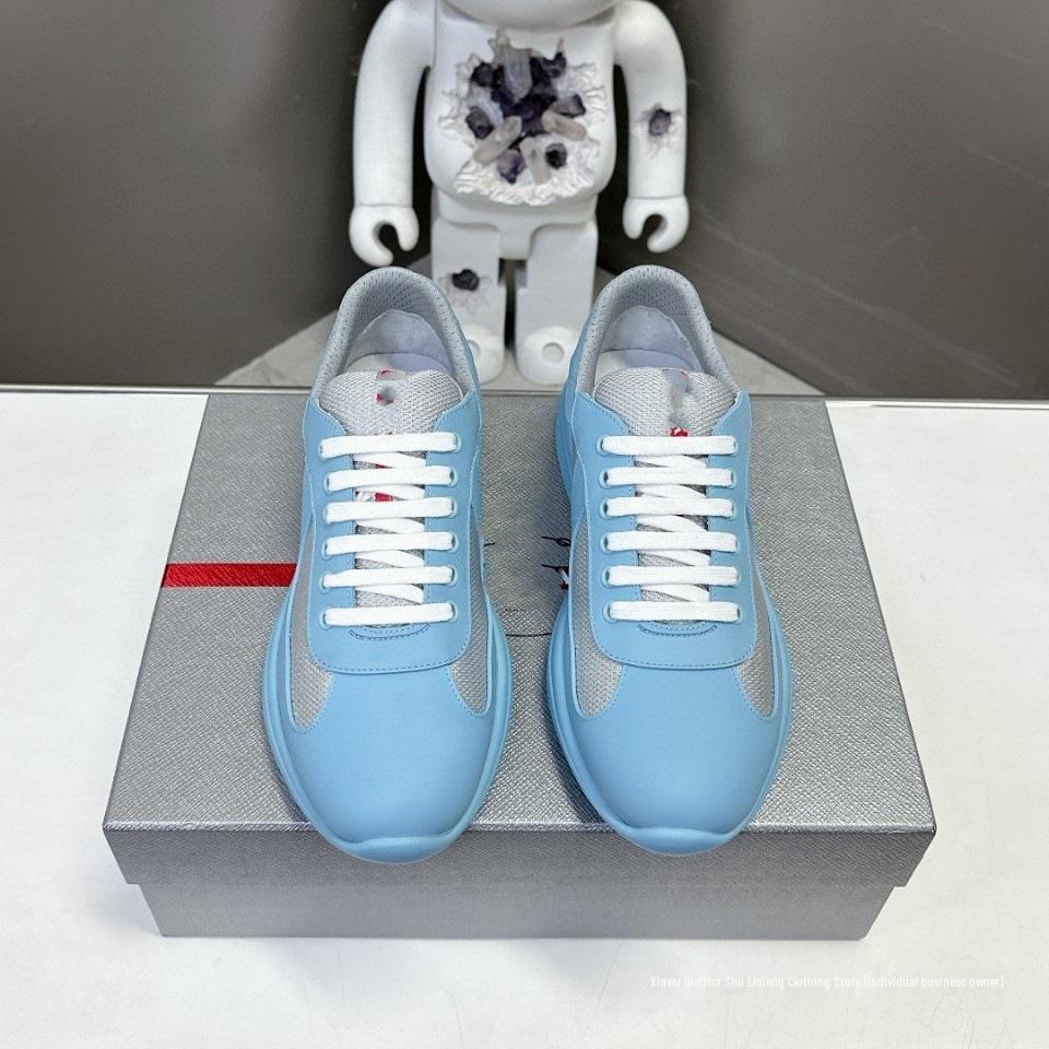 P's Men's Casual Shoes with Colorful Soles and Stylish Flats